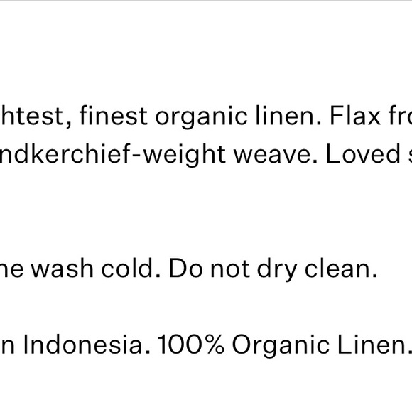 Eileen Fisher relaxed linen button down - Picture 9 of 9